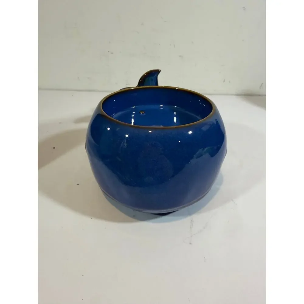 Bath And Body Works Ceramic Blue Whale 3-wick Candle Holder